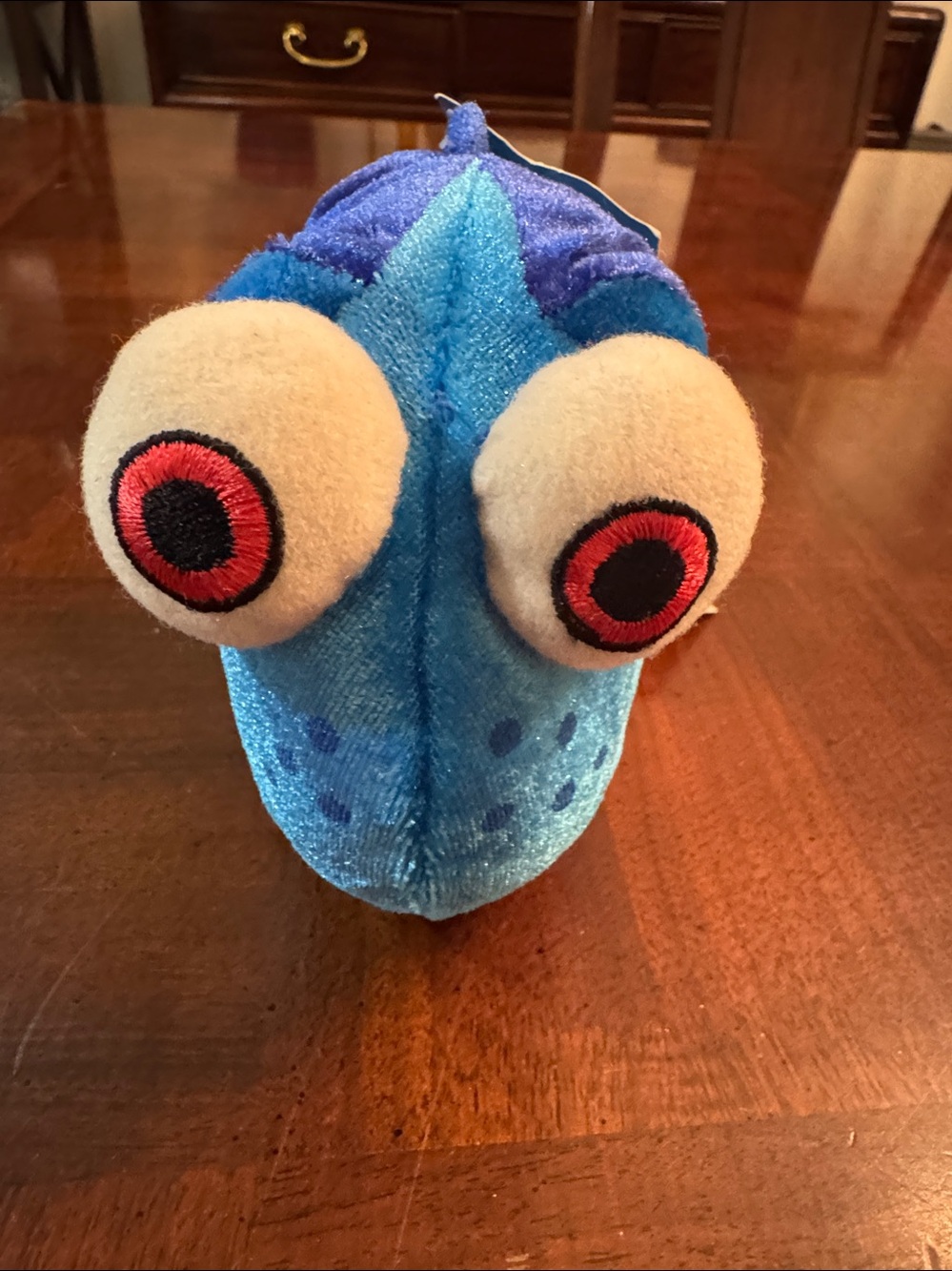 The Disney Store Finding Nemo Dory Plush 8" Beanie Toy New
